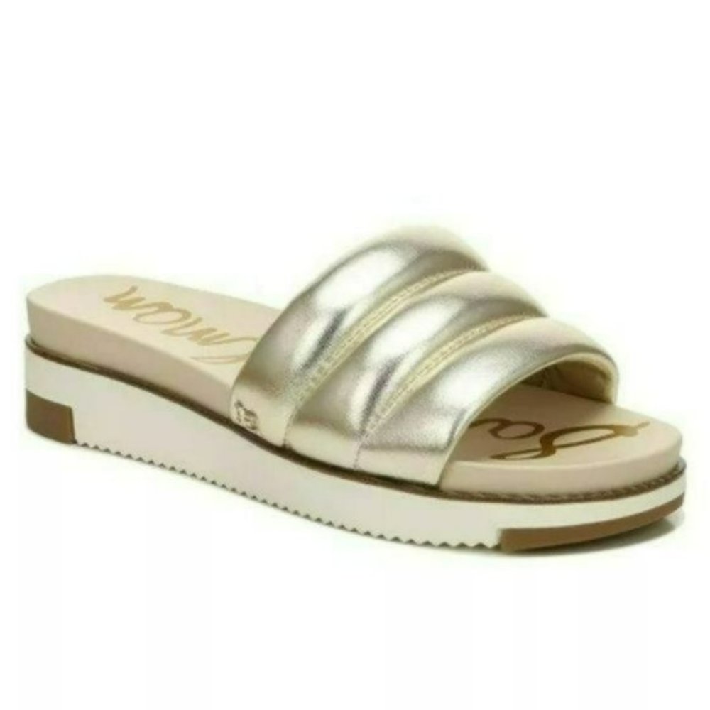 Sam Edelman Annalisa Slide Sandals-7 - Picture 1 of 7